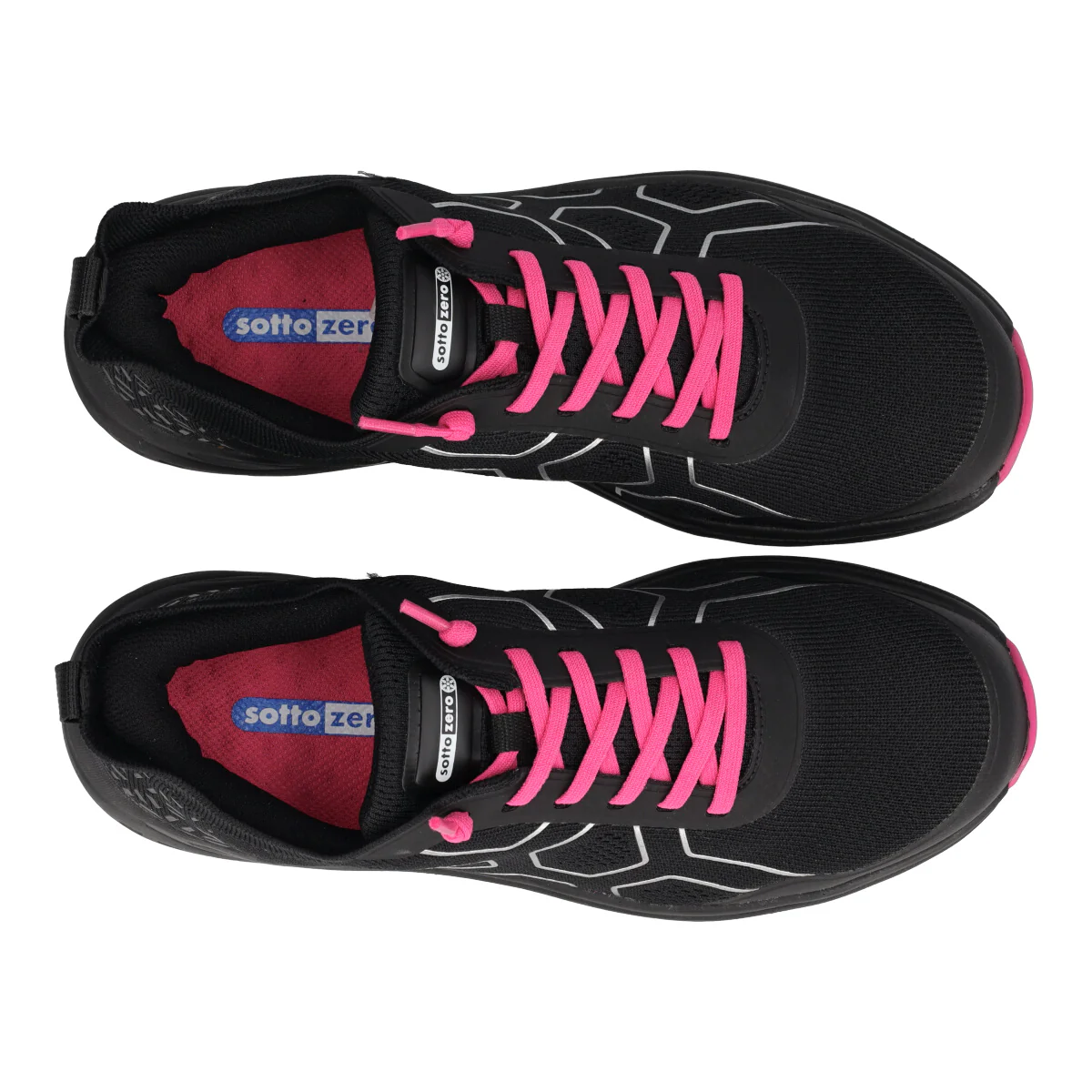 ELETTRA S1PS FO SR HRO Antinfortunistiche Donna Nere e Fuxia - Image 5