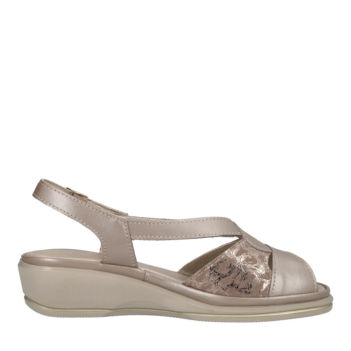 ELOI Sandalo Comfort Donna Tortora - Image 2