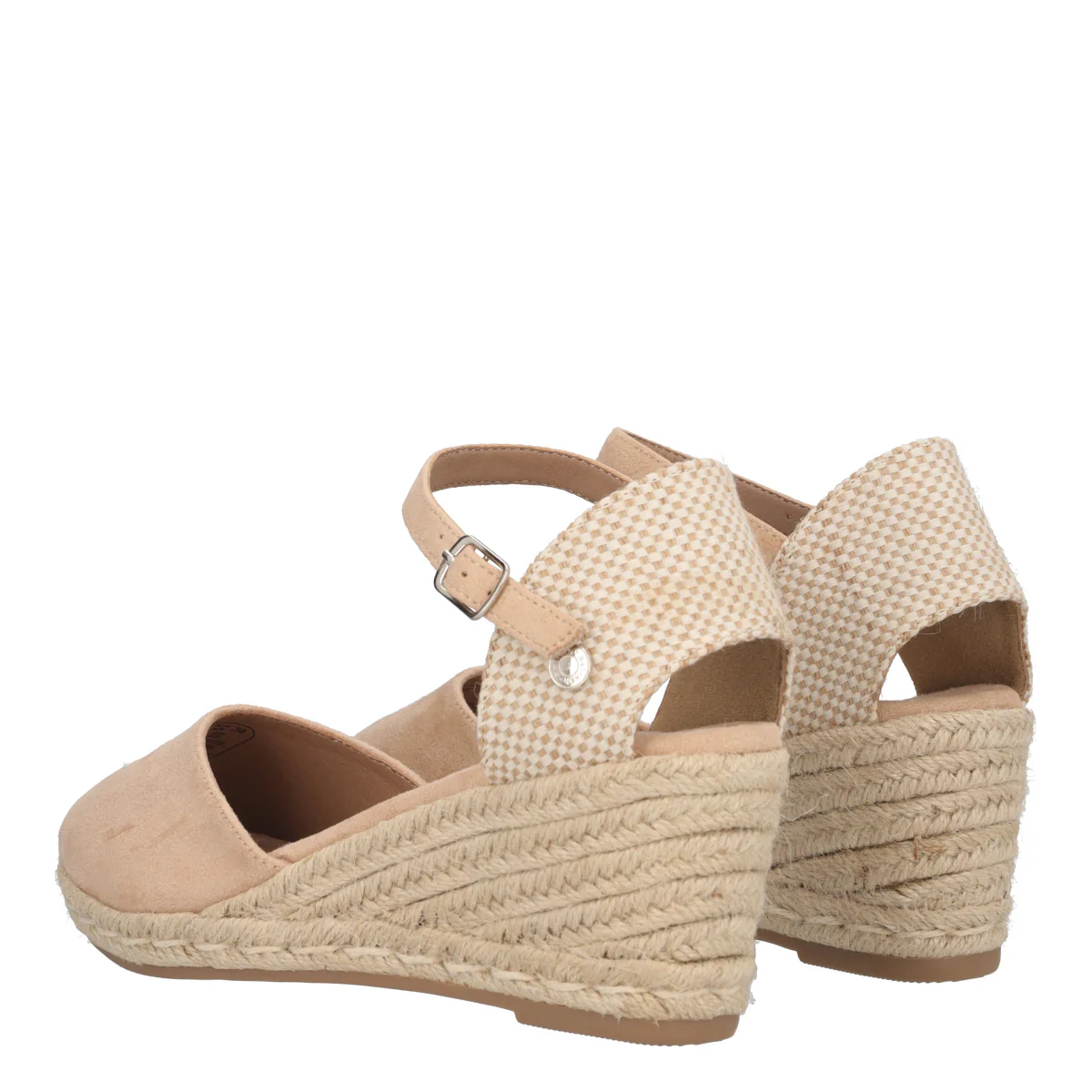 Espadrillas con Zeppa Donna Beige - Image 4