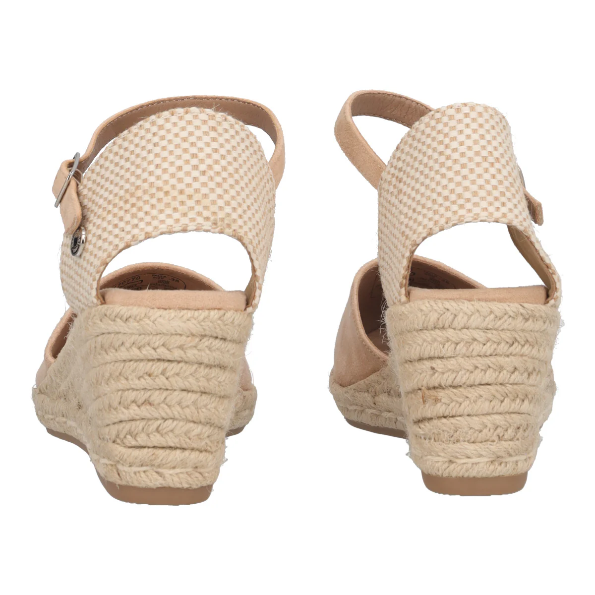 Espadrillas con Zeppa Donna Beige - Image 5