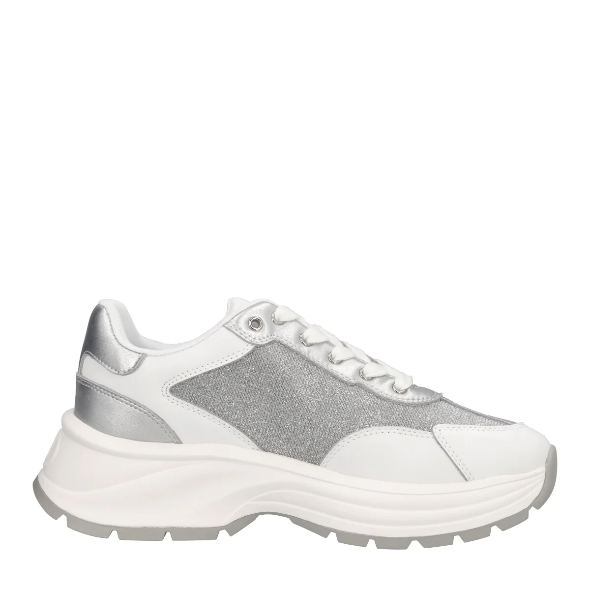 EVA 02 Sneakers Donna Silver - Image 2