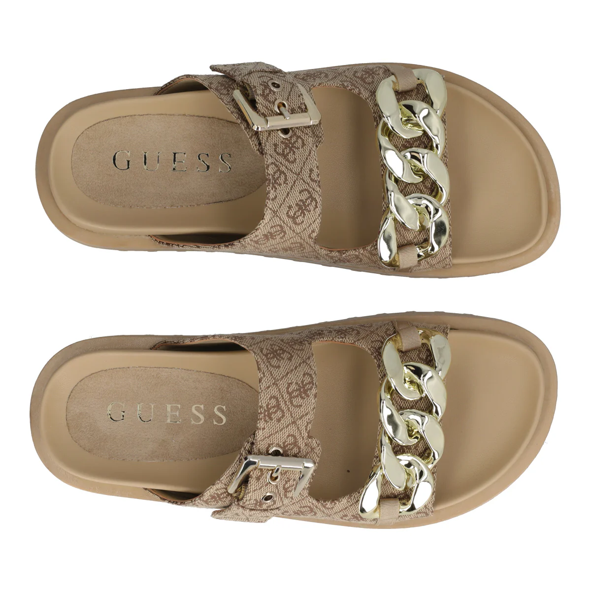 FATEMA2 Ciabatte Donna Beige e Marroni - Image 5