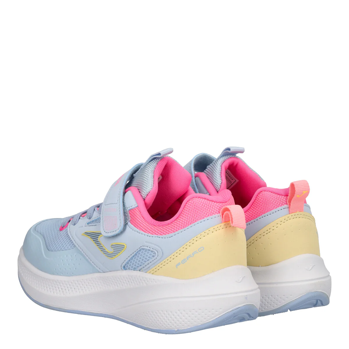 FERRO JR 2505 Sneakers Bambina Azzurre e Fucsia - Image 4
