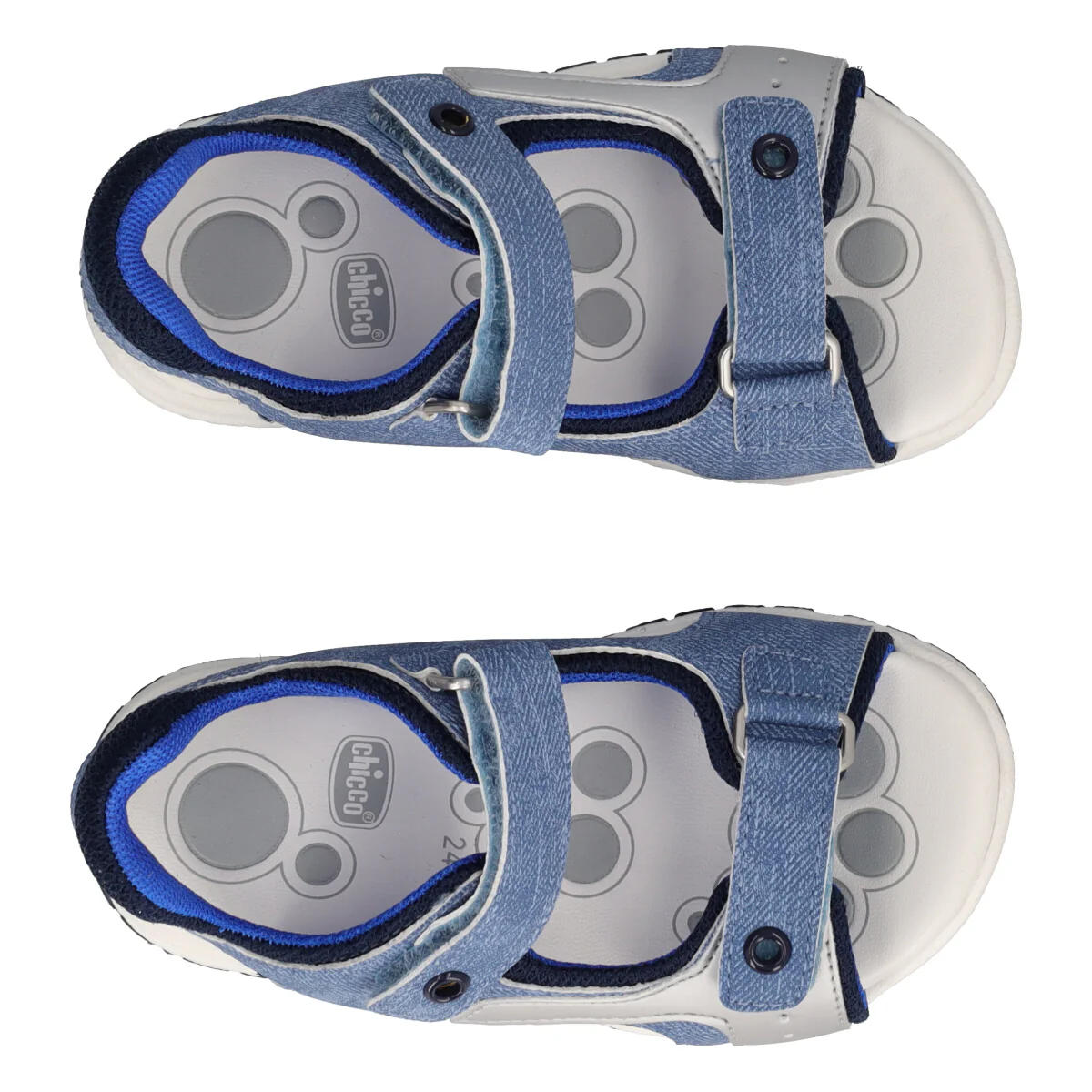 FIUME Sandali Bambino Azzurro Denim - Image 5