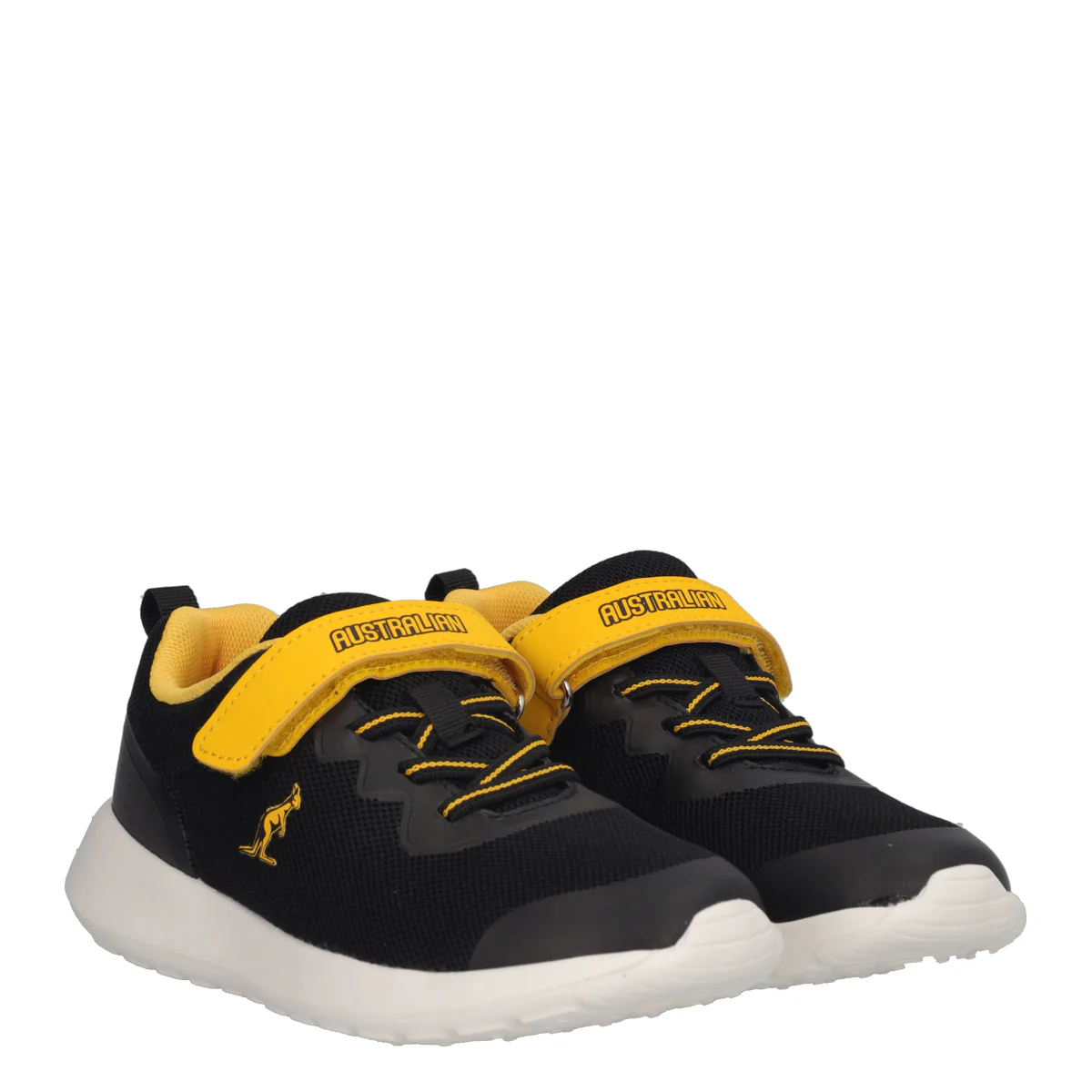 FLAME PS Sneakers Bambino Nere e Gialle - Image 3