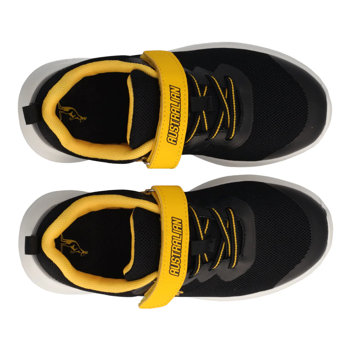 FLAME PS Sneakers Bambino Nere e Gialle - Image 5