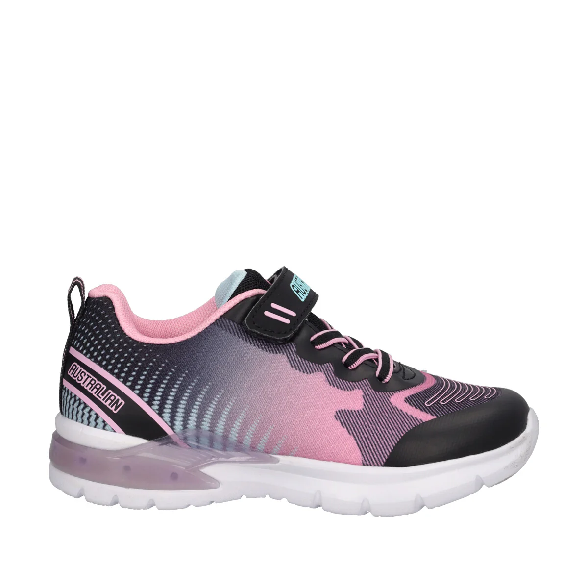 FLASH II TD Sneakers Bambina Rosa e Nere