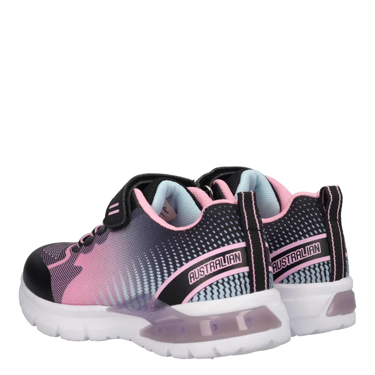 FLASH II TD Sneakers Bambina Rosa e Nere - Image 4