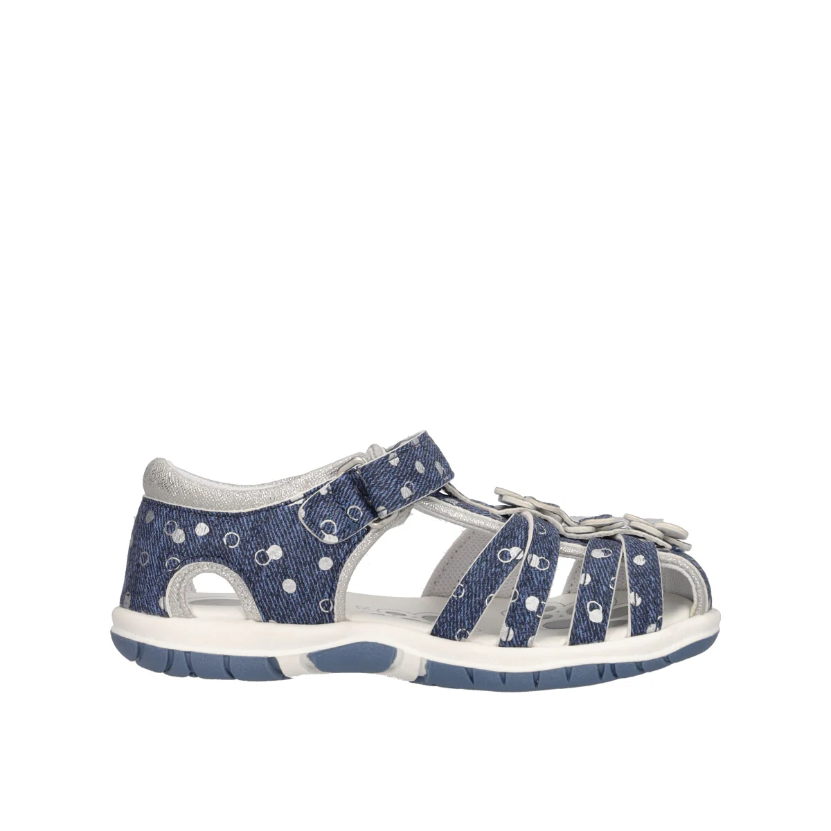 FLAVIA Sandali Bambina Blu Denim - Image 2