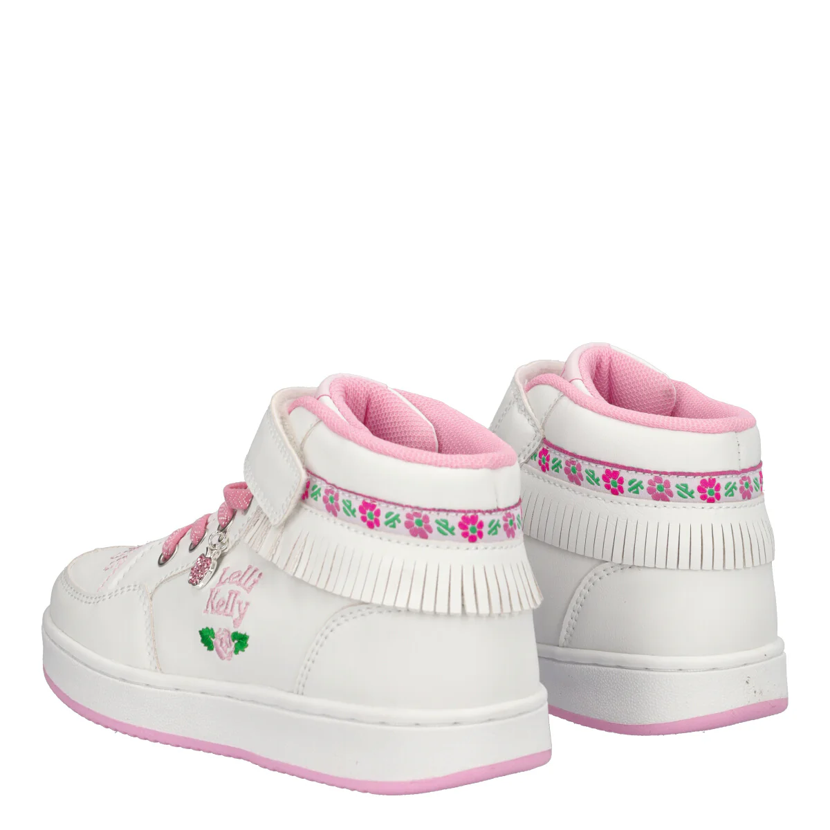 FRANGETTA MIX Sneakers Bambina Bianche e Rosa - Image 4
