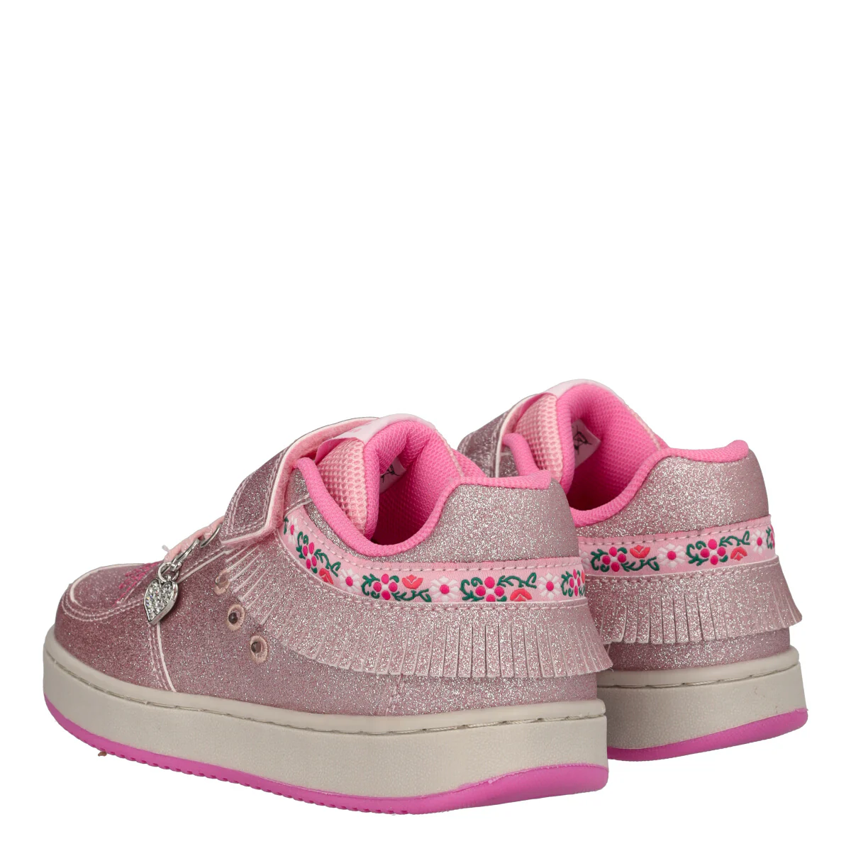 FRANGETTA MIX Sneakers Bambina Rosa Glitter - Image 4