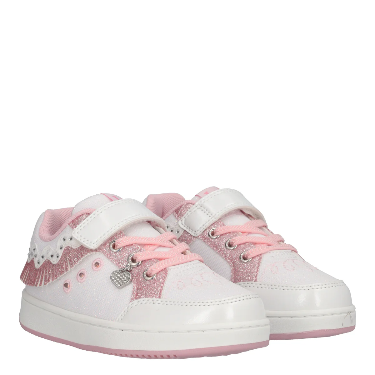 FRANGETTA MIX Sneakers Bambina Rosa e Bianche - Image 3