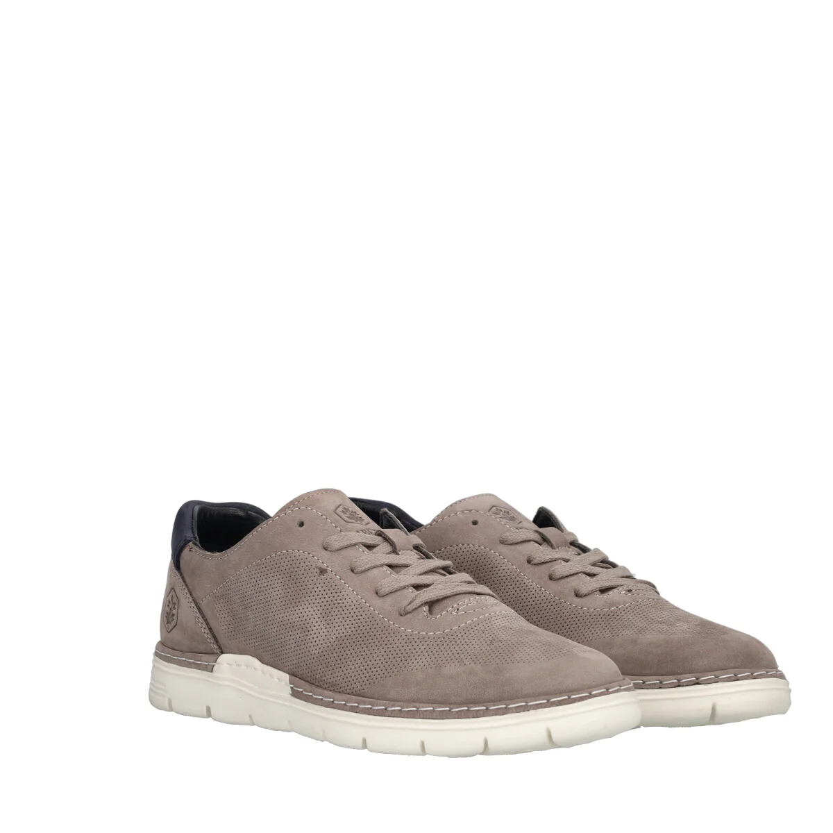 GINO Sneakers Uomo Grigie - Image 3