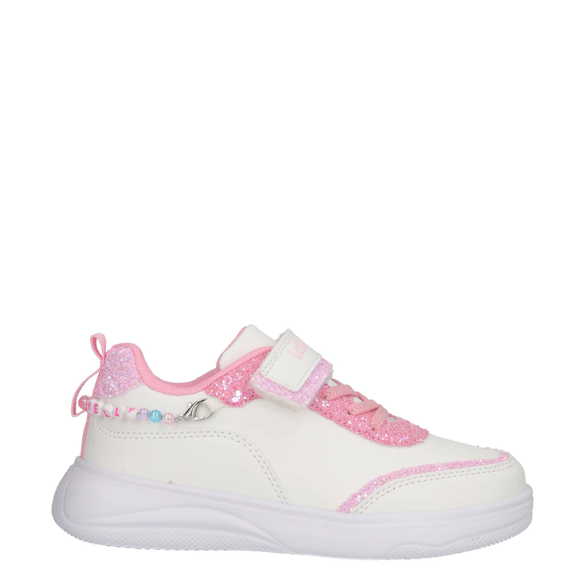 GIOIELLO Sneakers Bambina Bianche e Rosa