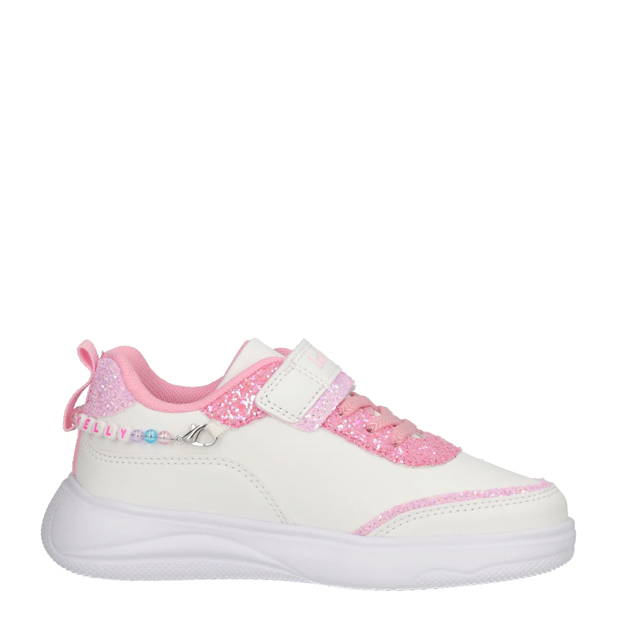 GIOIELLO Sneakers Bambina Bianche e Rosa - Image 2