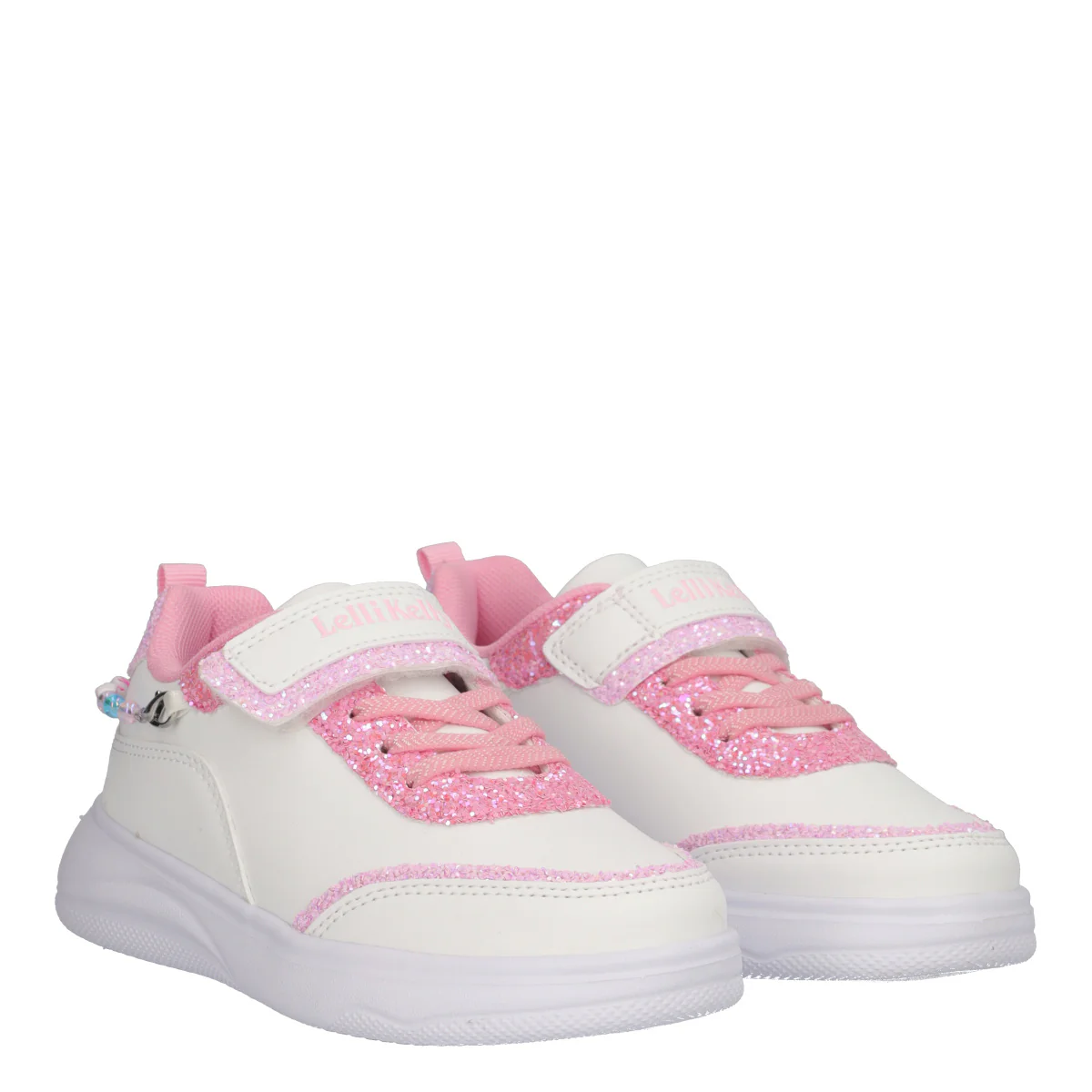 GIOIELLO Sneakers Bambina Bianche e Rosa - Image 3