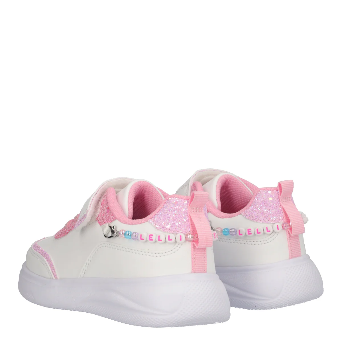 GIOIELLO Sneakers Bambina Bianche e Rosa - Image 4