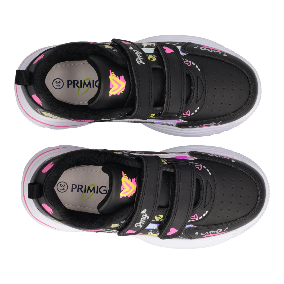 GIRL DISSY Sneakers Bambina Nere - Image 5
