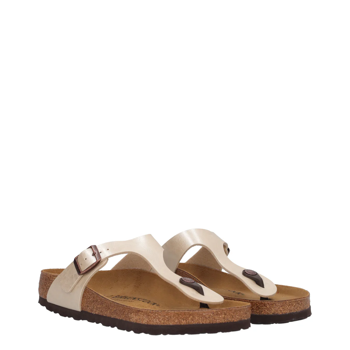 GIZEH Infradito Donna Metallizzate Perla Narrow Fit - Image 3