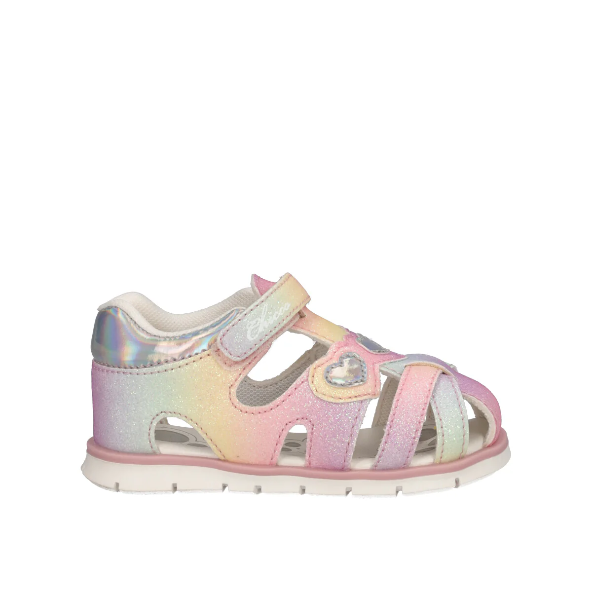 GLAMIS Sandali Bambina Rosa Glitter