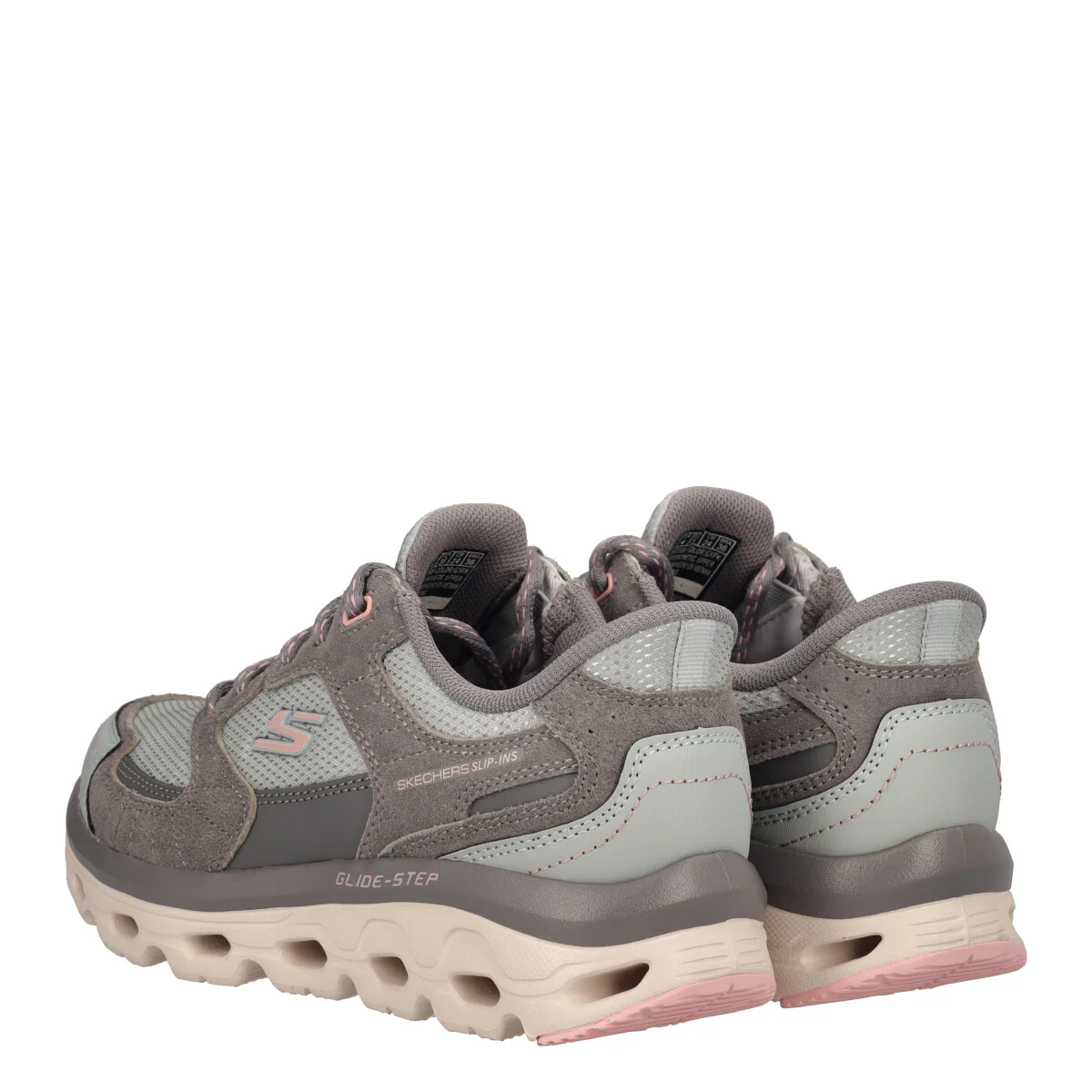 GLIDE STEPSOLE Sneakers Donna Grigie e Rosa - Image 4
