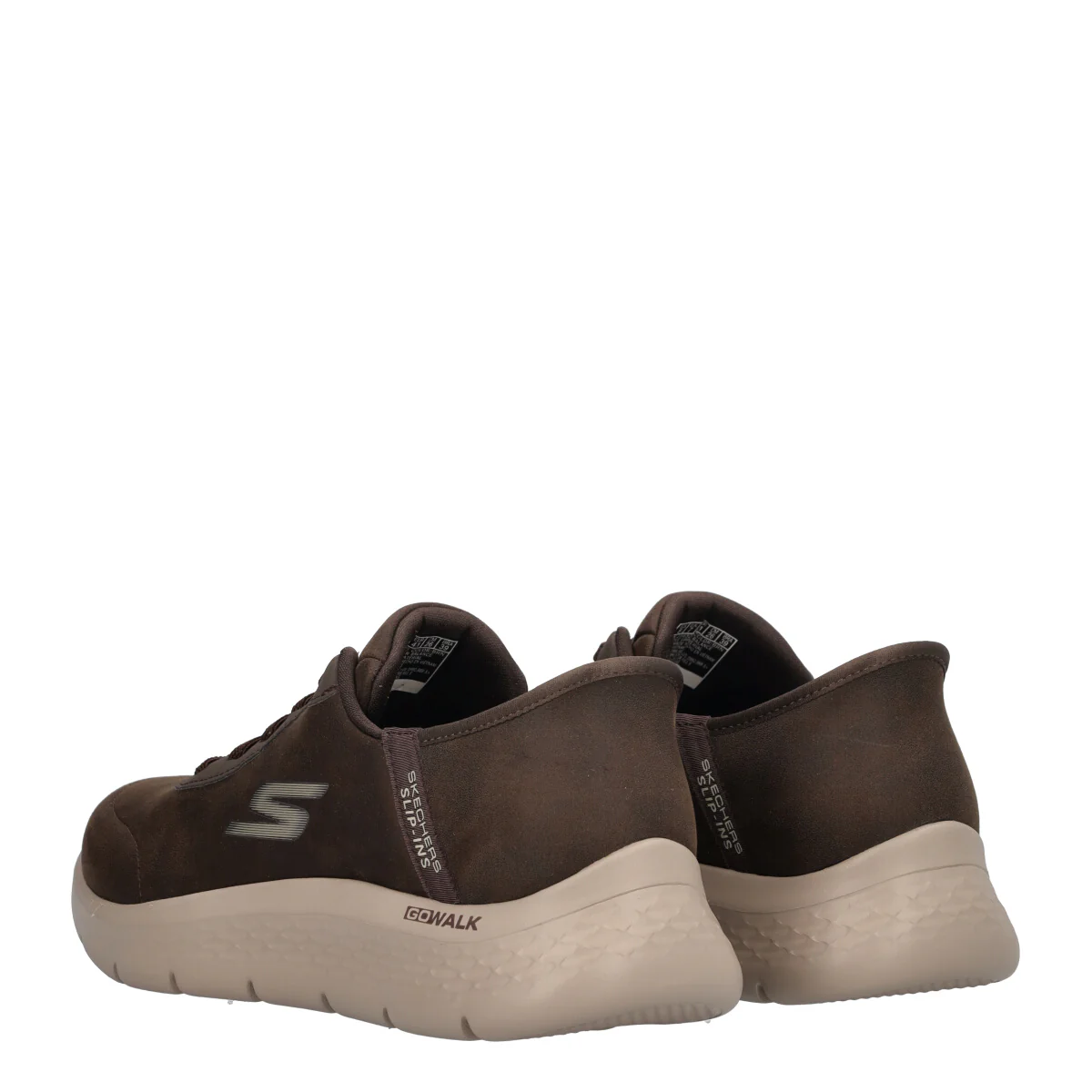 GO WALK FLEX Sneakers Slip-on Uomo Marroni - Image 4