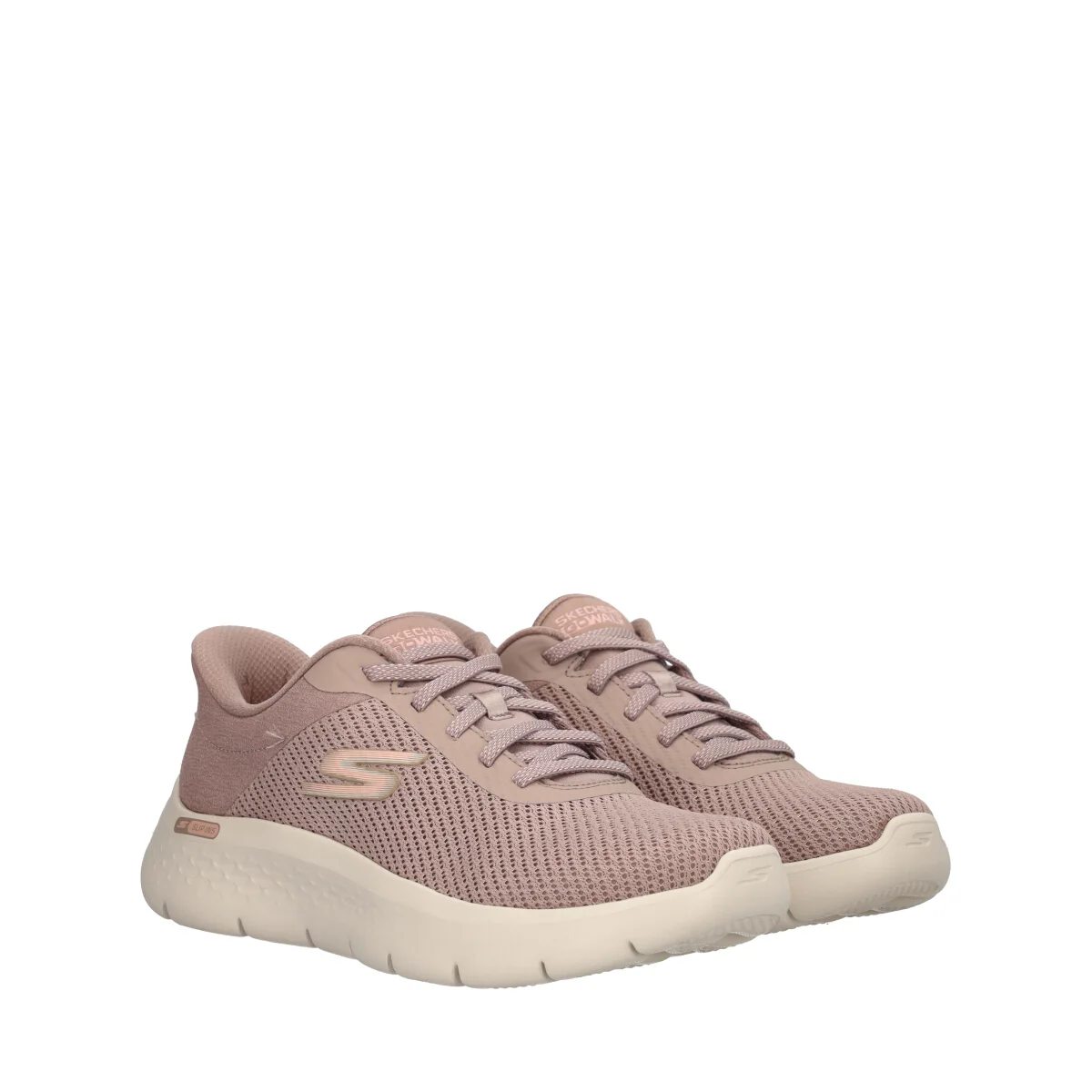 GO WALK FLEX Sneakers Slip-on Donna Taupe - Image 3