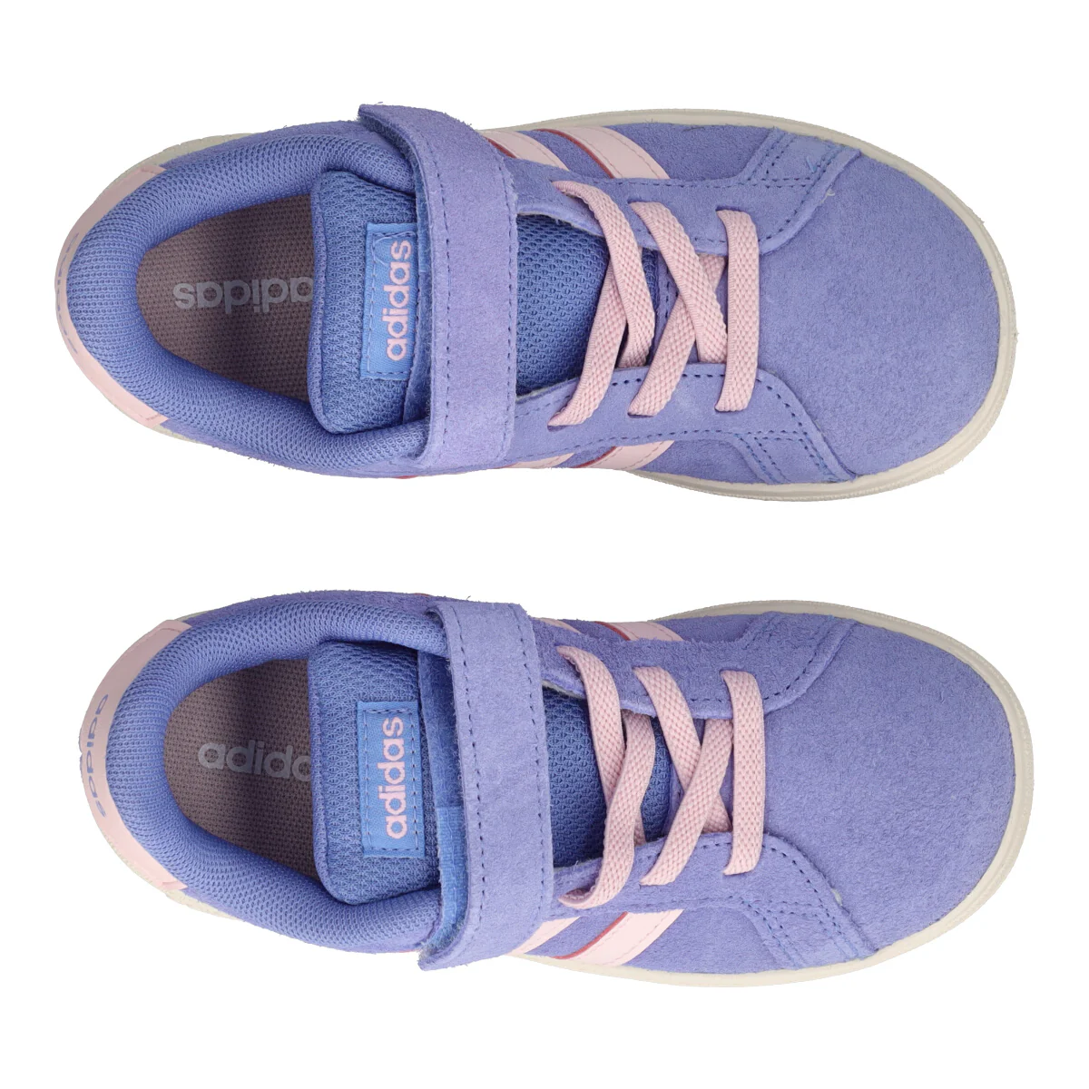 GRAND COURT 00S Sneakers Bambina Azzurre e Rosa - Image 5