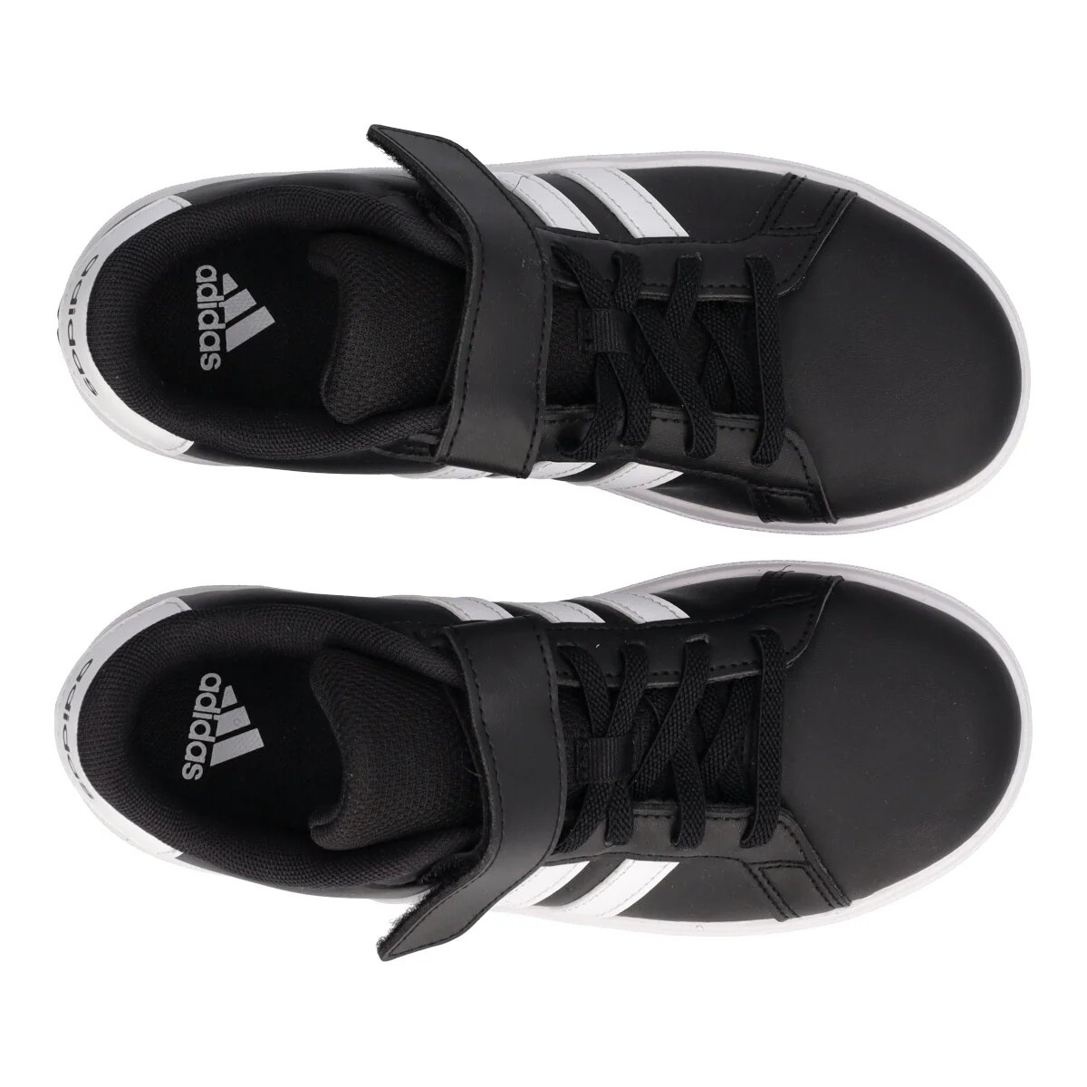 GRAND COURT 2.0 EL C Sneakers Bambini Nere - Image 5