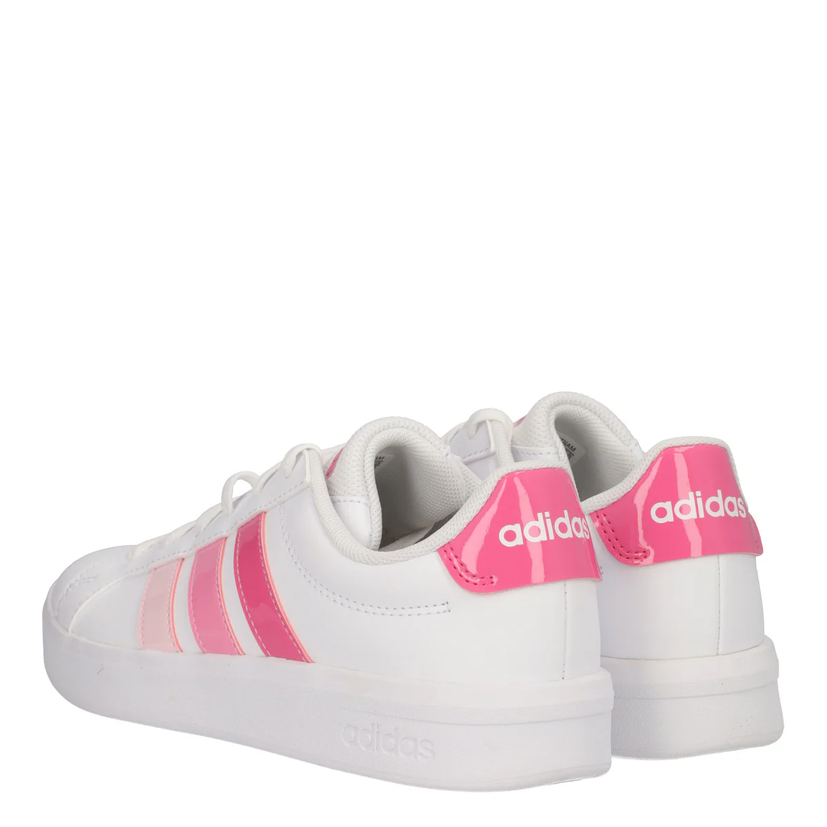 GRAND COURT 3.0 J Sneakers Junior Bianche e Rosa - Image 4