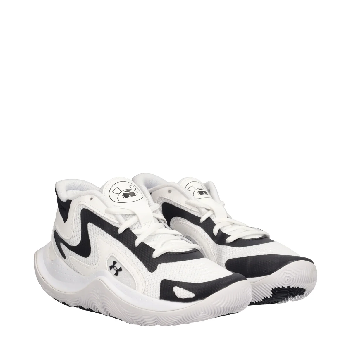 GS JET 25 Sneakers Junior Bianche e Nere - Image 3