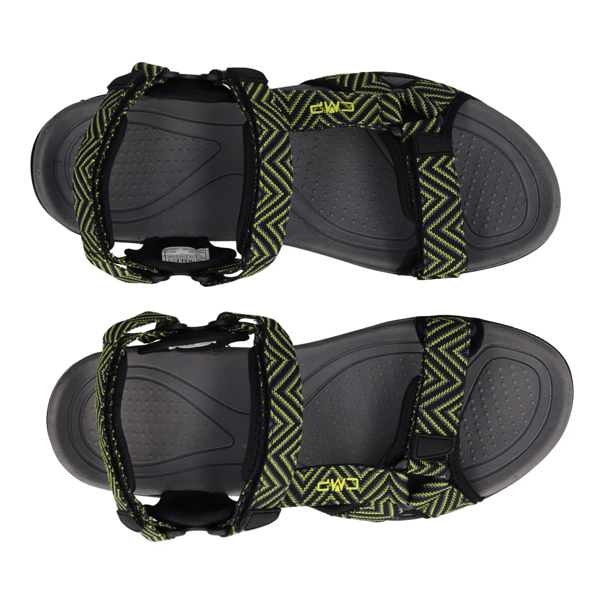 HAMAL HIKING SANDAL Uomo Neri e Gialli - Image 5