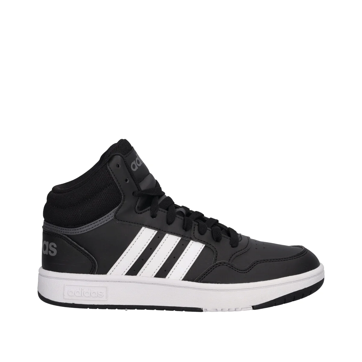 HOOPS MID 3.0 K Sneakers Alta Junior Nere e Bianche