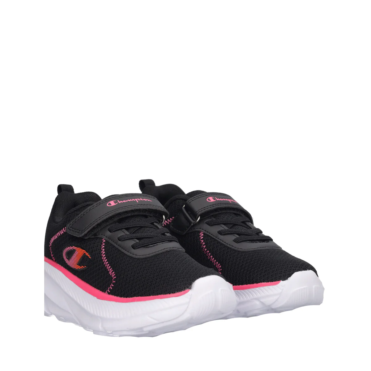 HRO J G PS Running Bambina Nero e Fuxia - Image 3