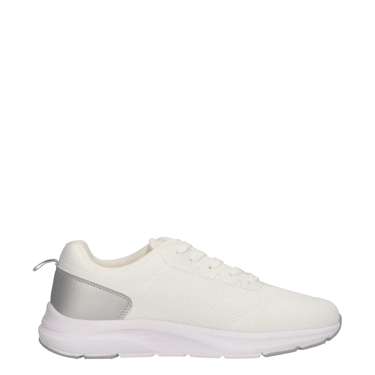 HUDSON Sneakers Junior Bianche e Argento - Image 2