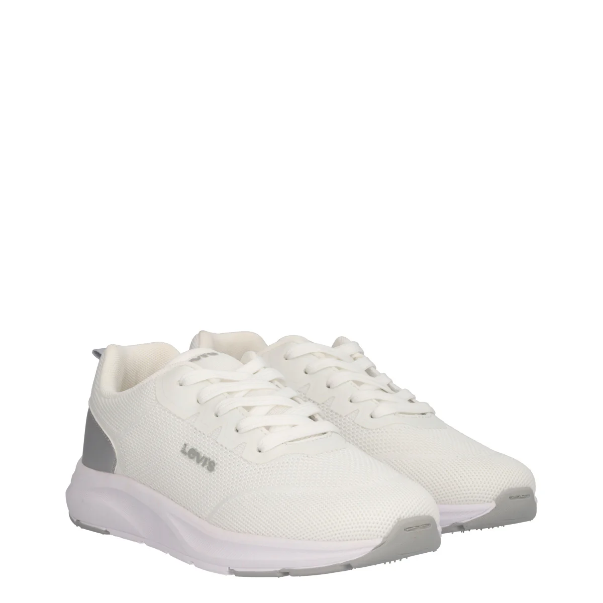 HUDSON Sneakers Junior Bianche e Argento - Image 3