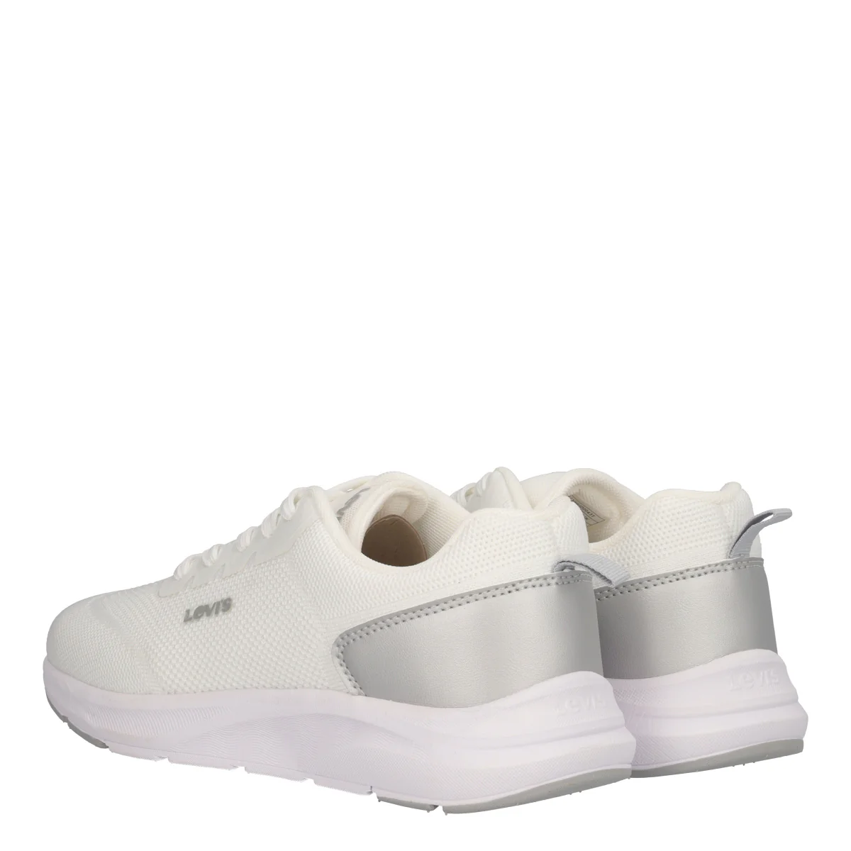 HUDSON Sneakers Junior Bianche e Argento - Image 4
