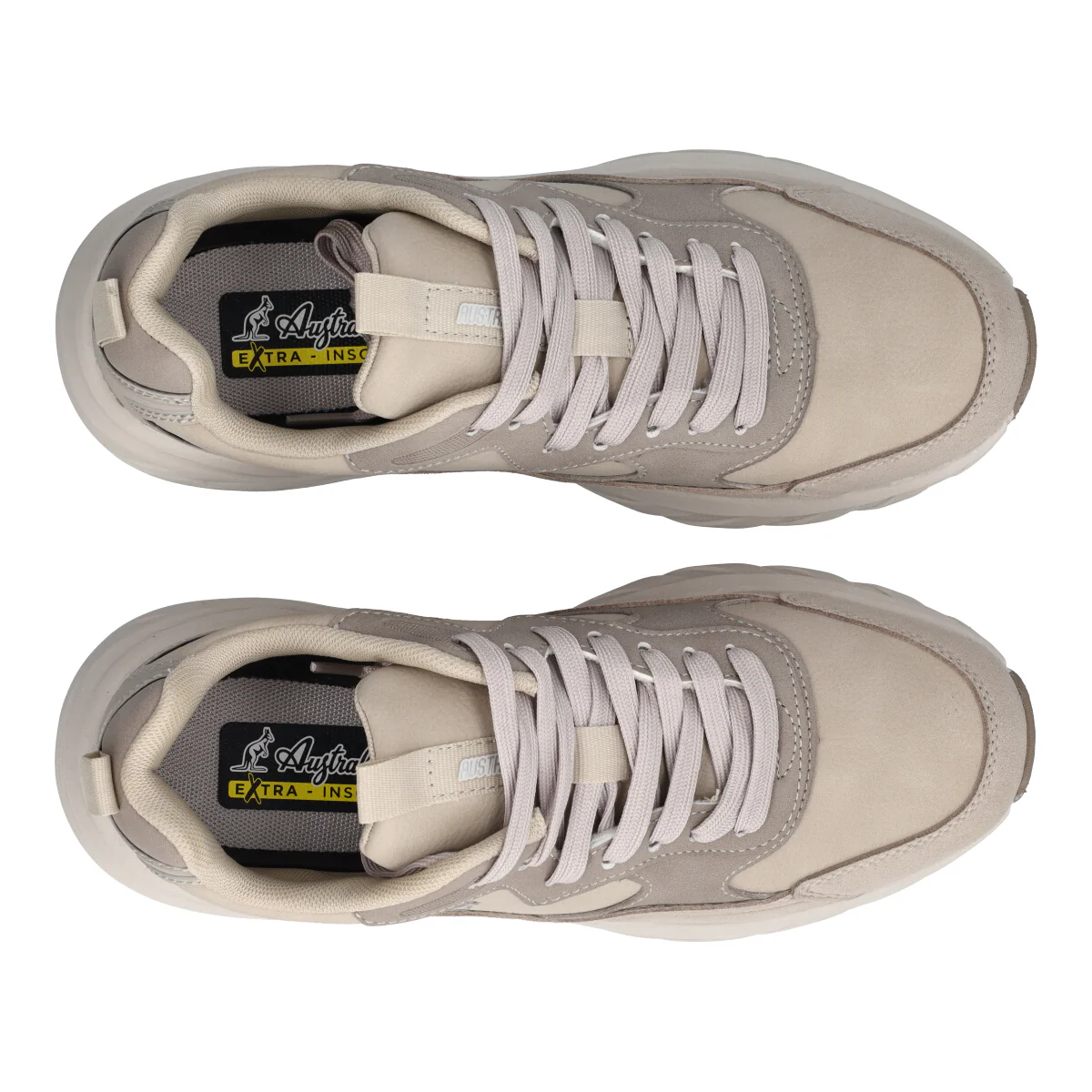 INFINITO Sneakers Donna Beige - Image 5