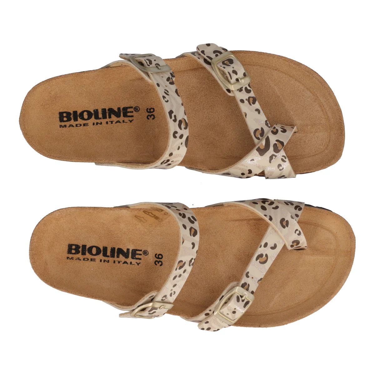 Infradito Donna Beige Animalier - Image 5
