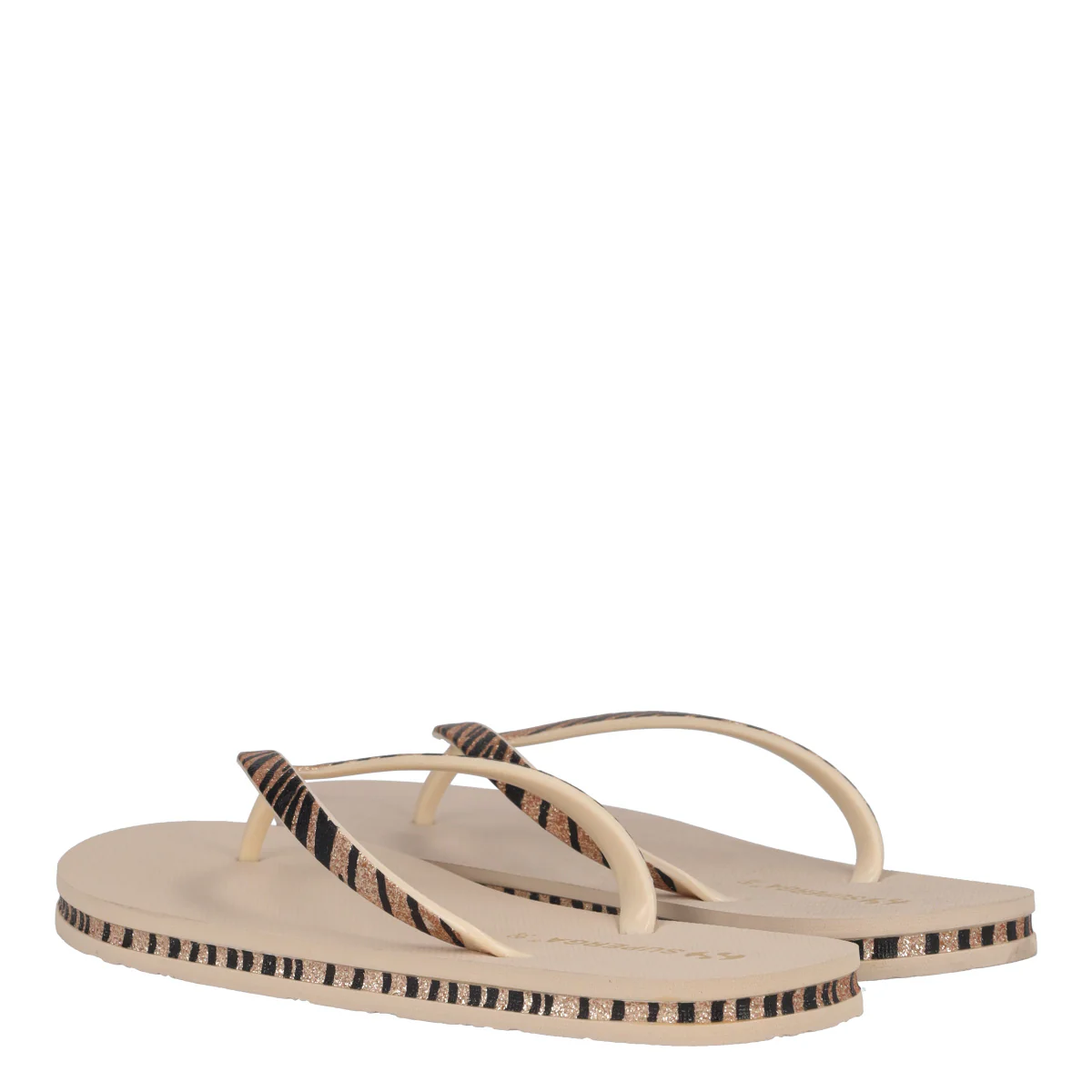 Infradito Mare Donna Beige e Animalier - Image 4