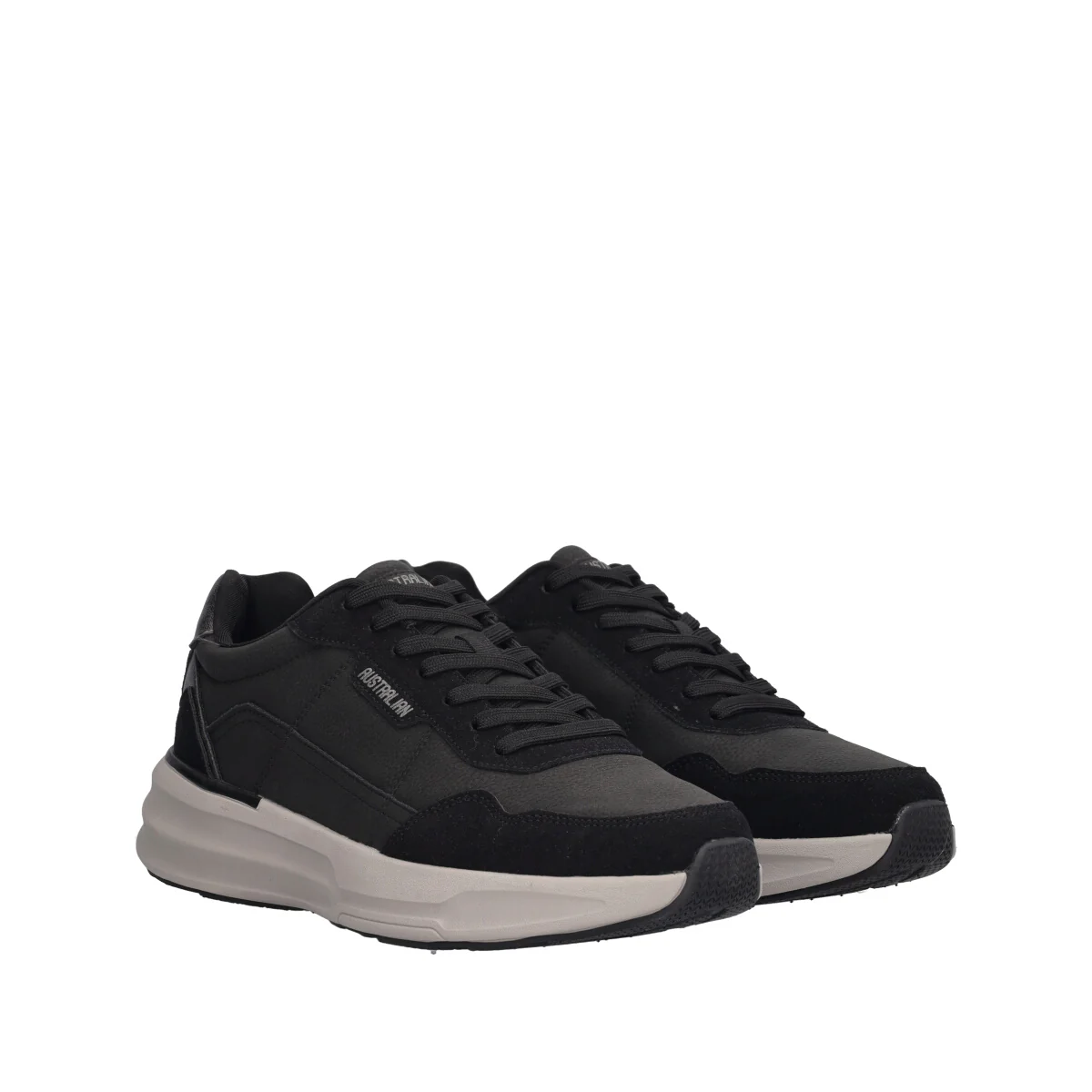 INTERVAL Sneakers Uomo Nere - Image 3