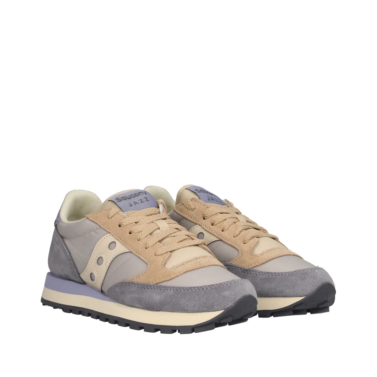 JAZZ ORIGINAL Sneakers Donna Grigie e Beige - Image 3