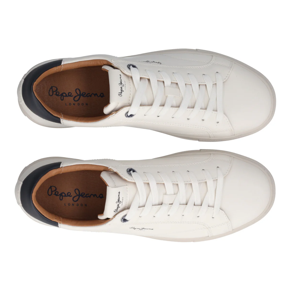 JOE BASIC Sneakers Uomo Bianche - Image 5