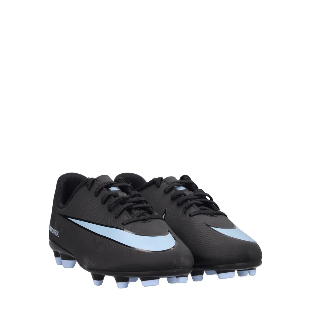 JR VAPOR 16 CLUB FG MG Calcio Junior Nere e Azzurre - Image 3