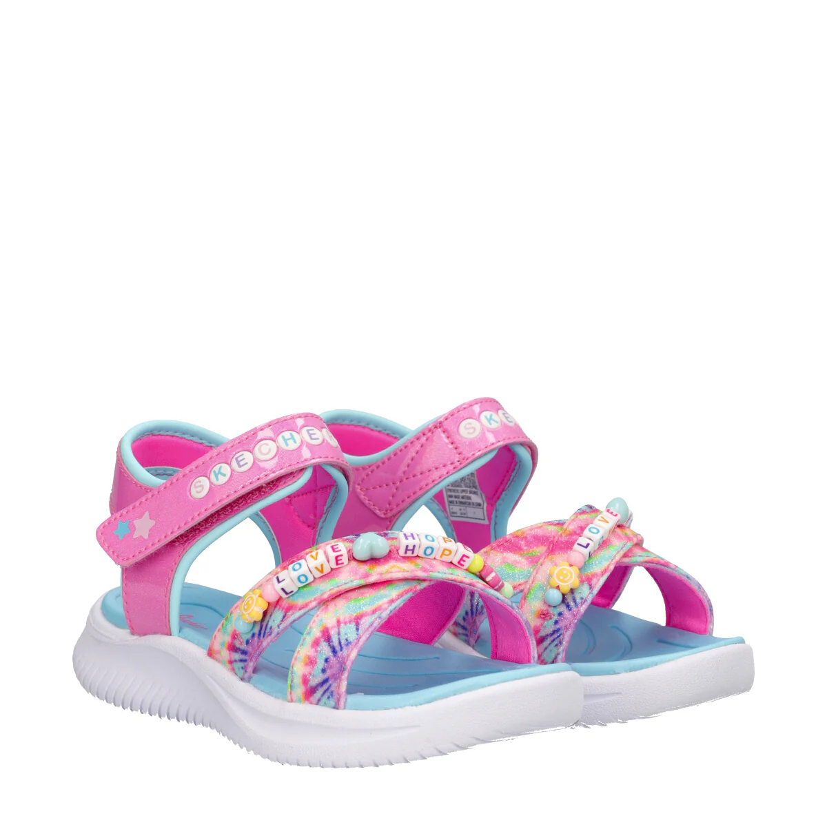JUMPSTERS SANDAL TIE DYE BF Sandali Bambina Rosa - Image 3