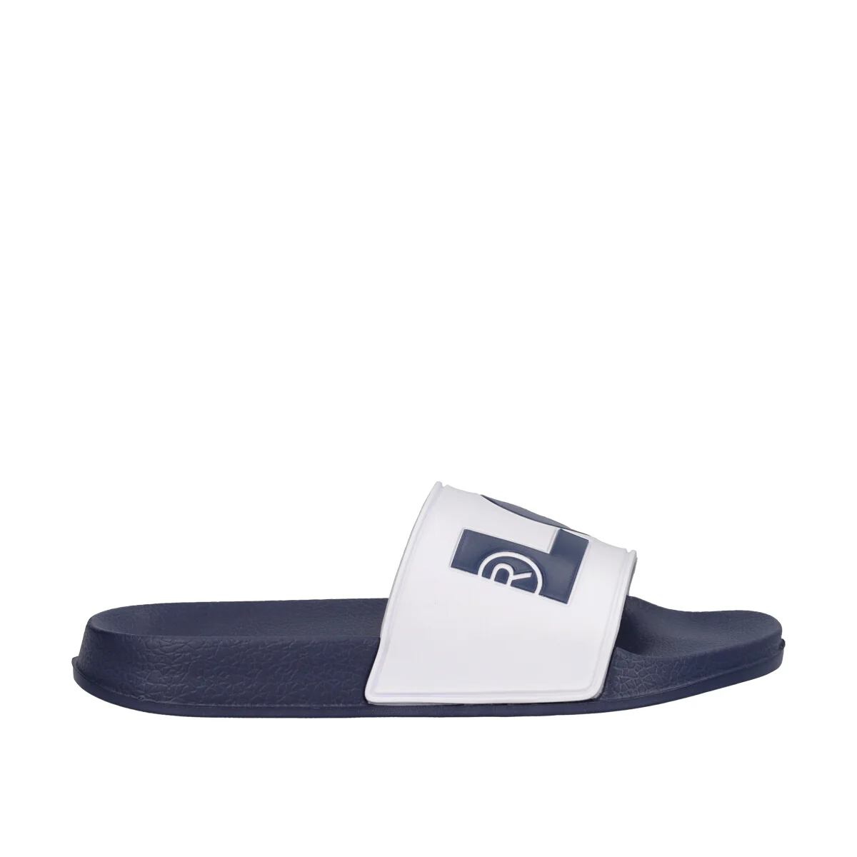 JUNEL Ciabatte Mare Bambini Blu e Bianche