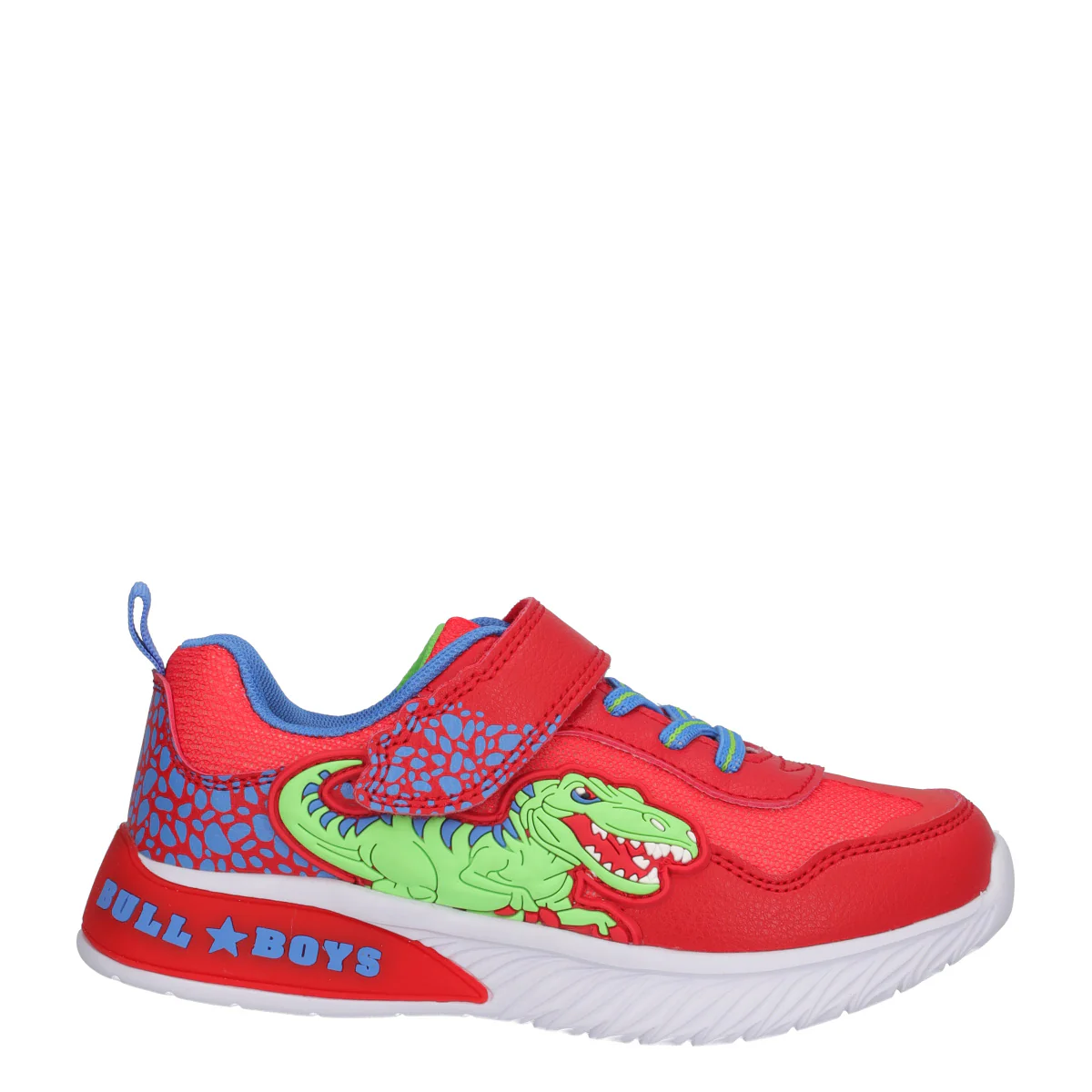 JUNGLE RAPTOR Sneakers Bambino Rosse Dinosauri