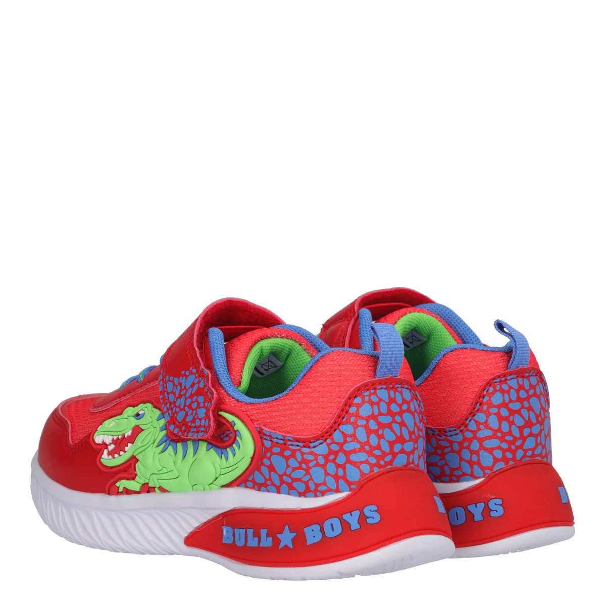 JUNGLE RAPTOR Sneakers Bambino Rosse Dinosauri - Image 4