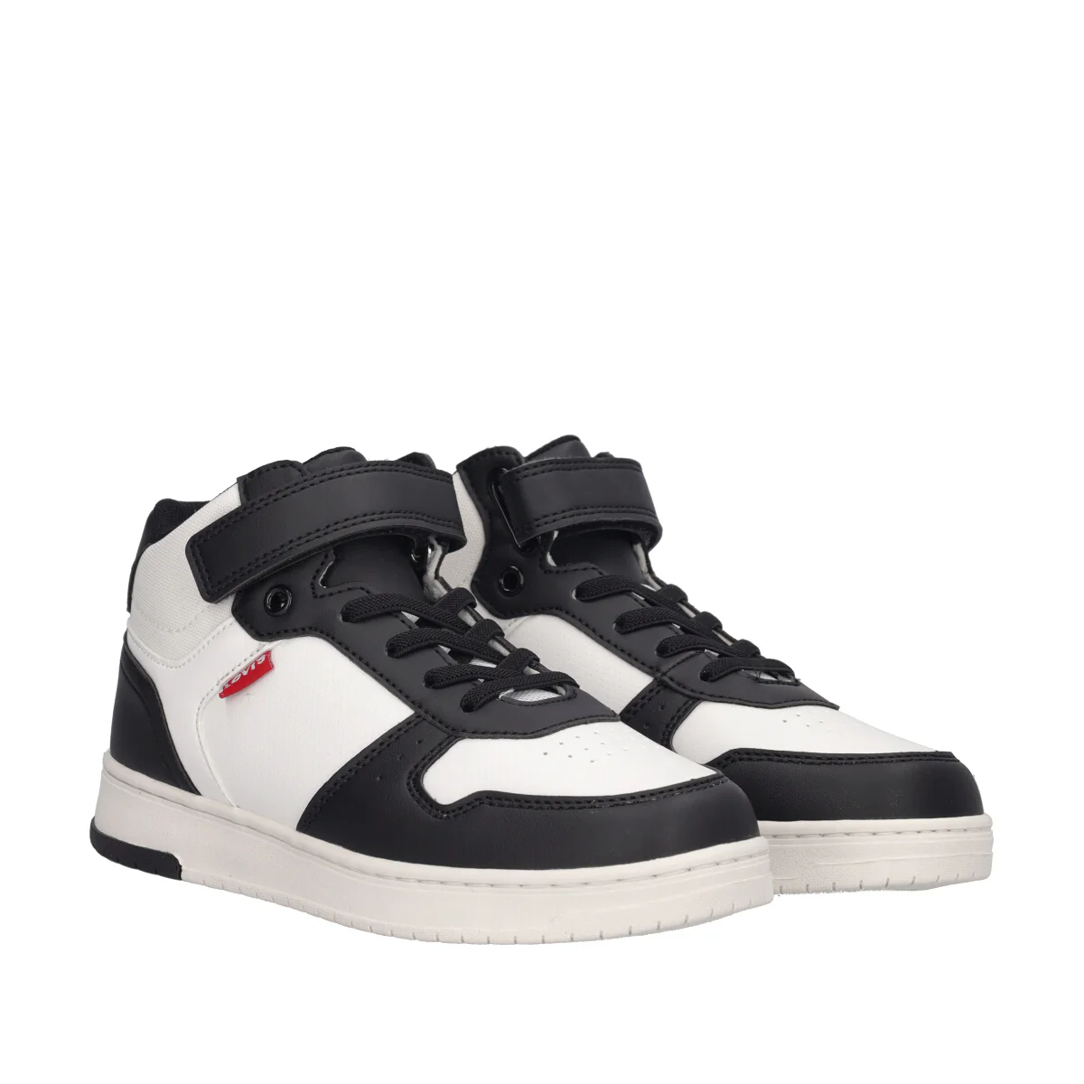 KICK MID Sneakers Alte Junior Bianche e Nere - Image 3