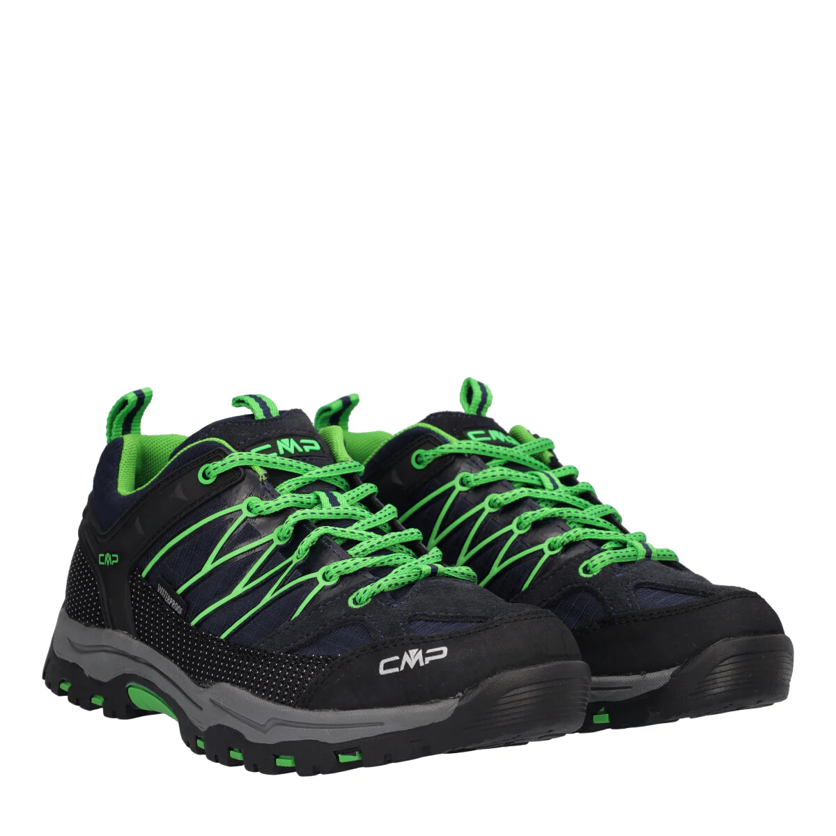 KIDS RIGEL LOW Trekking Junior Blu e Verdi - Image 3